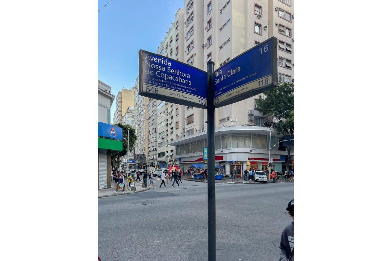 Appartement Line Rio: Copacabana Moderno Studio C/ Internet 500Mbps, Smart Tv" E A 50M Da Praia à Rio de Janeiro Extérieur photo